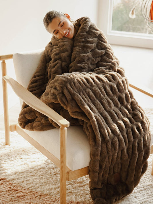 Hushmere Faux Fur Throw
