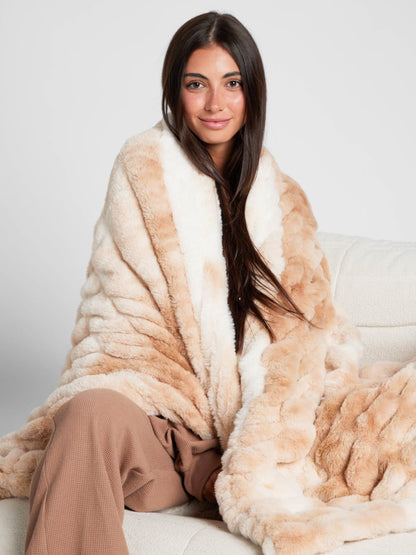 Hushmere Faux Fur Throw