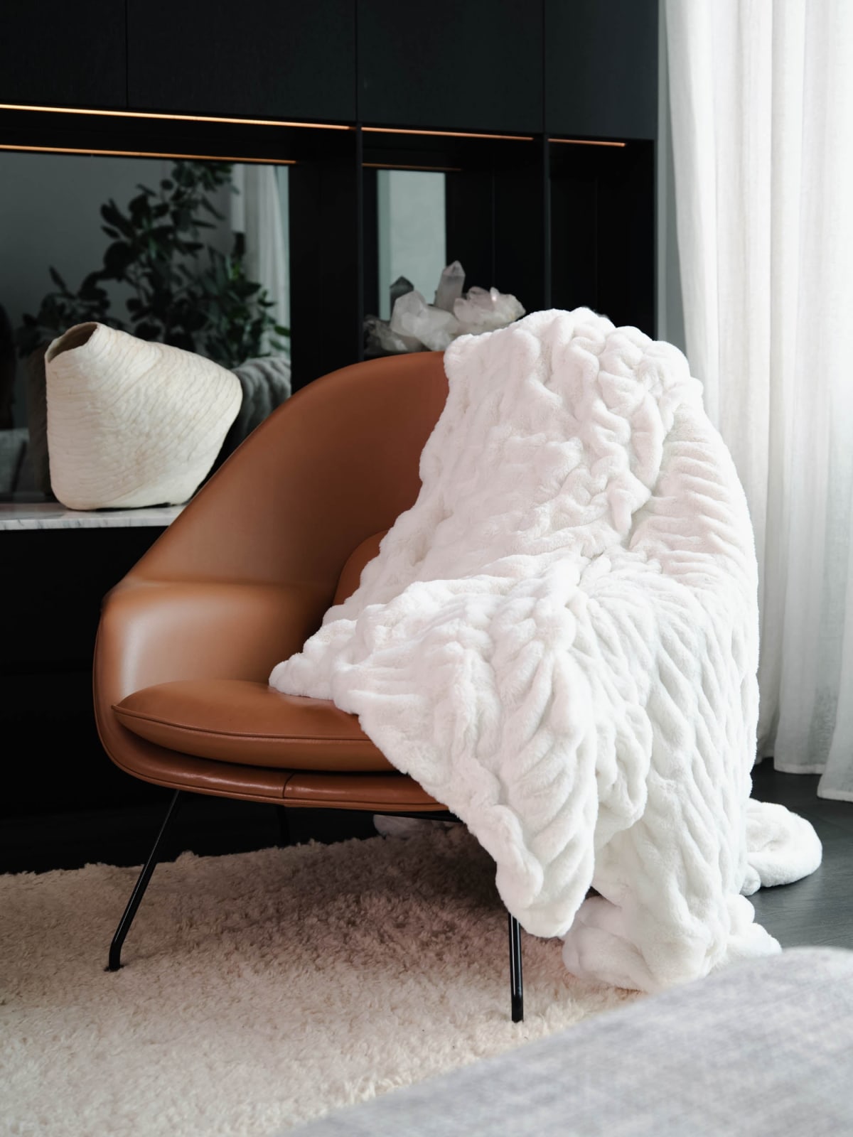 Hushmere Faux Fur Throw