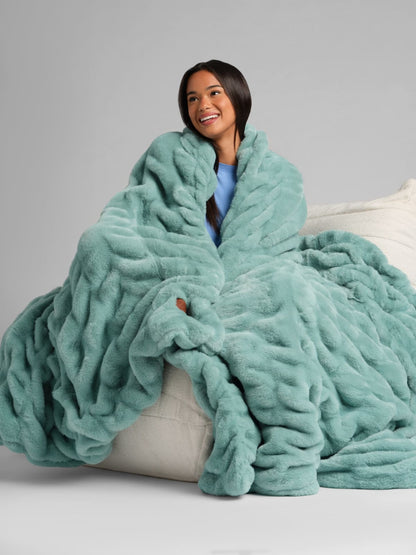 Hushmere Faux Fur Throw