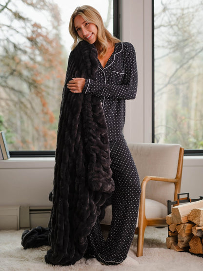 Hushmere Faux Fur Throw