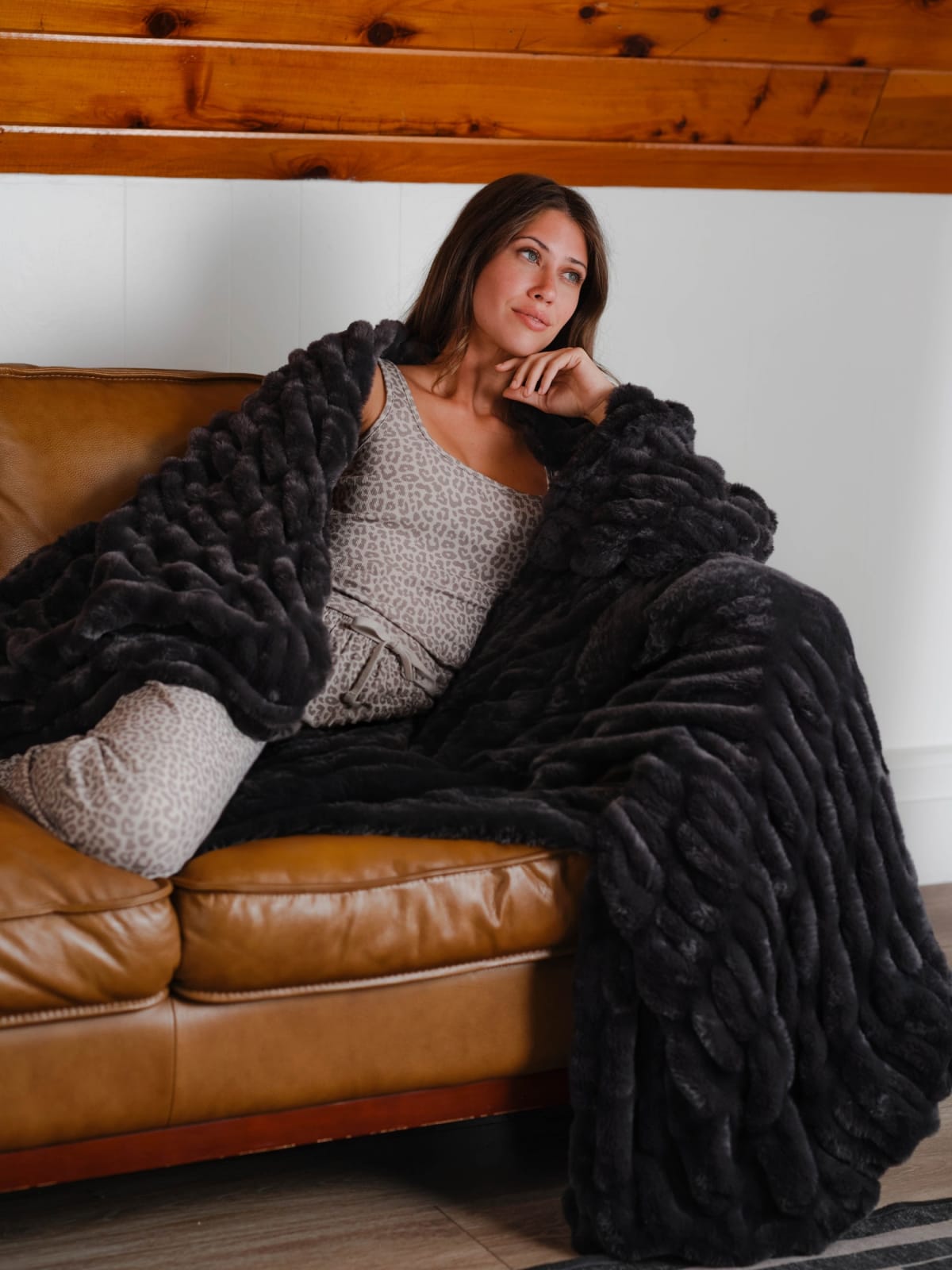 Hushmere Faux Fur Throw