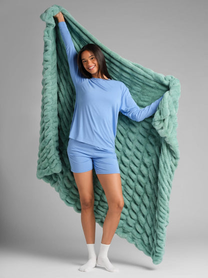 Hushmere Faux Fur Throw